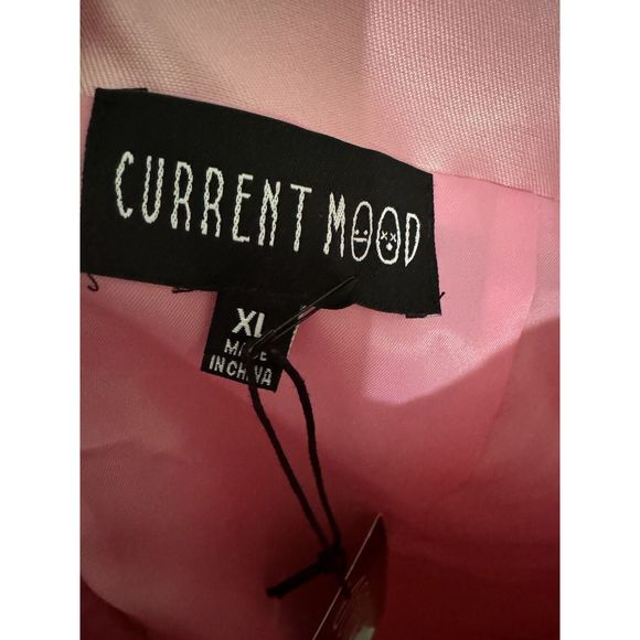 Dolls Kill Current Mood Pixie Stardust Pink Mini Dress Babydoll Cosplay Sz XL - Picture 5 of 7